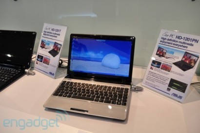 «Ионовый» медиа-нетбук ASUS Eee PC Seashell 1201PN