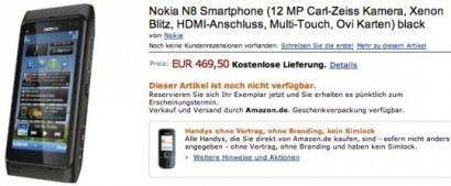Флагманский смартфон Nokia N8 уже доступен для предзаказа