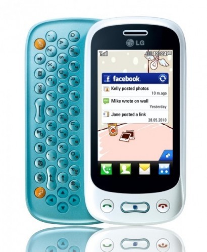 На европейских рынках анонсирован LG GT350 Town с QWERTY клавиатурой