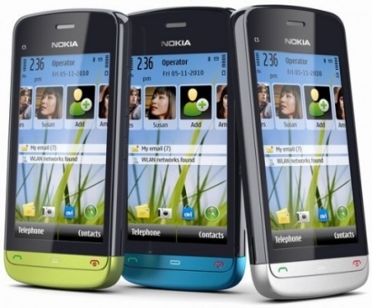 Nokia C5-03 - анонсирован новый смартфон среднего класса