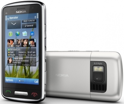 Nokia начинает продажу смартфона Nokia C6-01