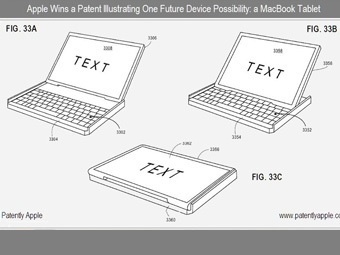 Apple запатентовала новый планшет