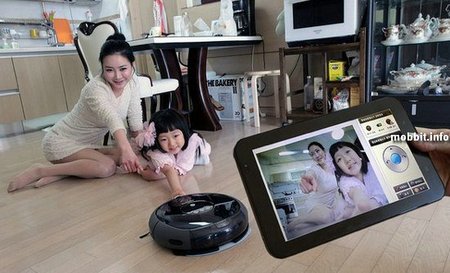 Samsung TangoView - робот-пылесос и камера наблюдения в одном