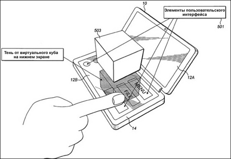 Nokia патентует двухэкранный смартфон с поддержкой 3D-контента