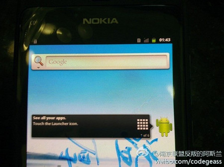 Прототип Nokia N9 засветился с ОС Android на борту