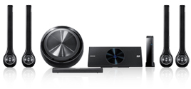Домашний кинотеатр Samsung HT-D7500W с 3D Blu-ray и акустикой 5.1