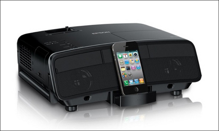Epson Megaplex MG-850HD: проектор с док-станцией для iPhone