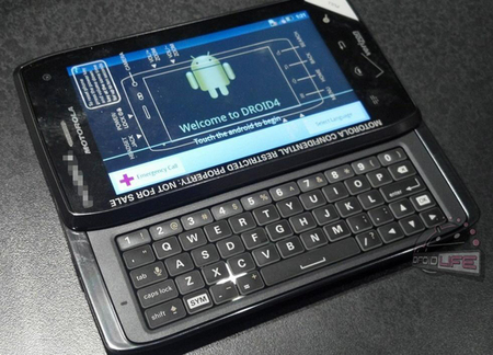 Motorola Mobility готовит смартфон-слайдер Droid 4