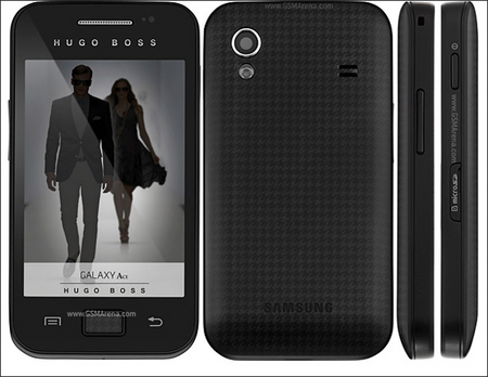 Galaxy Ace Hugo Boss Edition: имиджевый смартфон с 3,5-дюймовым экраном