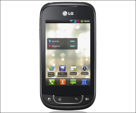 LG Optimus Link Dual Sim: «гуглофон» с 3,2-дюймовым дисплеем