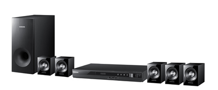 Домашние кинотеатры Samsung HT-D353K и HT-D350K с функцией караоке