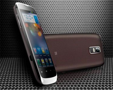 ZTE готовит два смартфона на Android 4.0