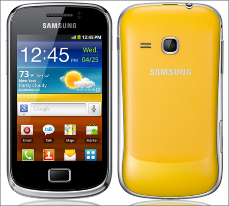 Samsung представляет «гуглофны» Galaxy Ace 2 и Galaxy mini 2