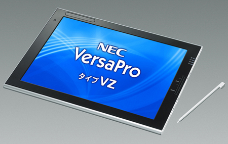 NEC VersaPro VZ: бизнес-планшет с 12,1-дюймовым дисплеем