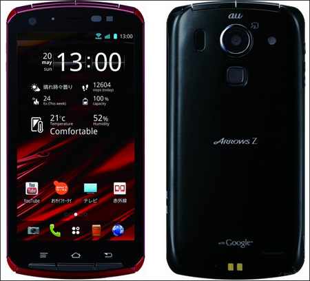 Arrows Z ISW13F: мощный смартфон с 4-ядерным процессором