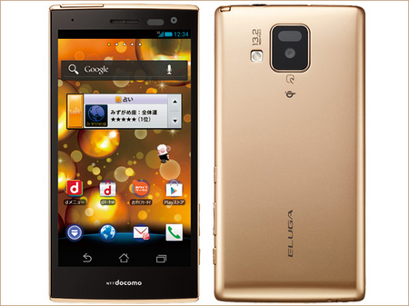 Panasonic Eluga V P-06D: смартфон с 4,6-дюймовым тачскрином