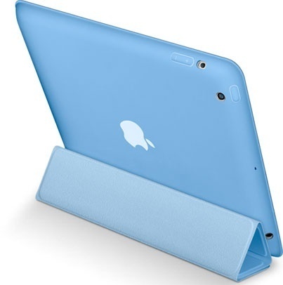 Чехол-обложка для для iPad Smart Case защищает не только экран планшета, но и его заднюю панель 