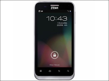 ZTE N880E: смартфон п/у Android 4.1 Jelly Bean