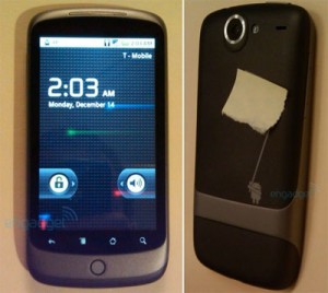 Свежие подробности о гуглофоне Google Nexus One
