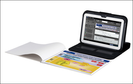 Casio Paper Writer: планшет с блокнотом для записей