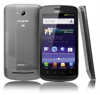 MetroPCS выпустила бюджетный смартфон Coolpad Quattro 4G
