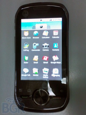 Характеристики Motorola Opus One