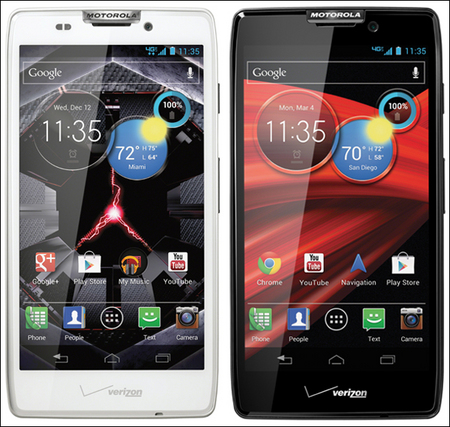 Новые смартфоны Motorola Droid Razr поступят в продажу 18 октября