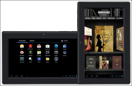 teXet TB-771A: ридер на платформе Android 4.0