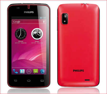 Philips W536: смартфон с поддержкой двух сим-карт