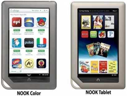 Barnes & Noble уменьшает стоимость планшетов Nook Tablet и Nook Color