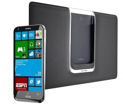 Asus разрабатывает Padfone на платформе от Microsoft