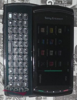 Загадочный смартфон Sony Ericsson - QWERTY версия модели Kurara?