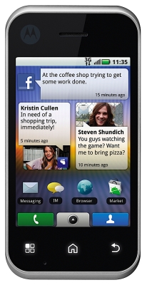 Motorola BACKFLIP - новый Android-коммуникатор готовится к выпуску