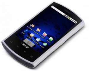 Acer готовит второй Android смартфон