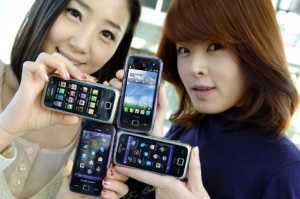 Линейка сенсорников LG 210 с Windows Mobile 6.5