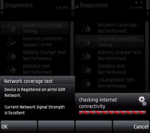 Nokia Diagnostics - тест-программа для смартфонов