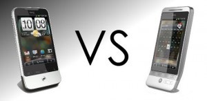 HTC Legend против HTC Hero - что лучше?