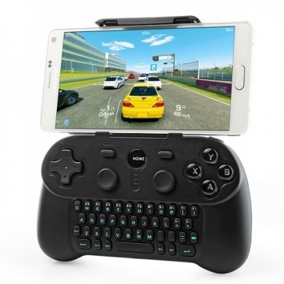 Bluetooth Gamepad with Keyboard: игровая консоль, совместимая со смартфонами