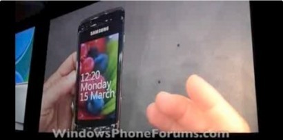 Samsung показала коммуникатор с Windows Phone 7 Series