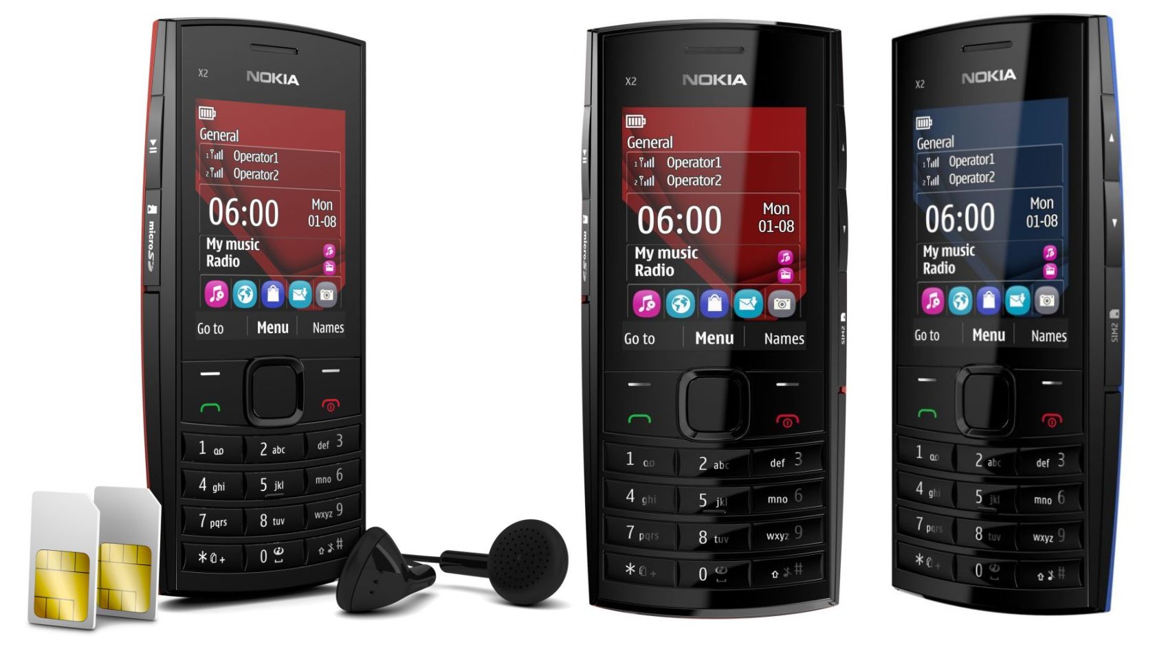 Nokia X2-02