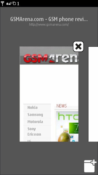 Веб-браузер на Nokia 500